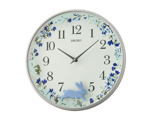 SEIKO Wall Clock , Plastic Case With Pendulum QXC238N