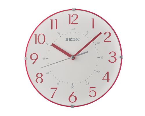 ساعة حائط سيكو برواز بلاستيك QXA515Q