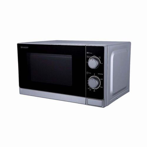 SHARP Microwave Solo 20 Liter 800 Watt Silver Color R-20CR(S)