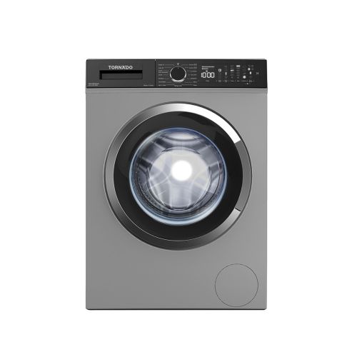 TORNADO Washing Machine Fully Automatic 8 Kg Silver TWV-FN812SLOA