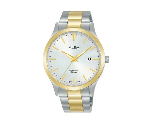 ALBA Men's Hand Watch STANDARD Stainless Band, Silver Dial AS9M32X1