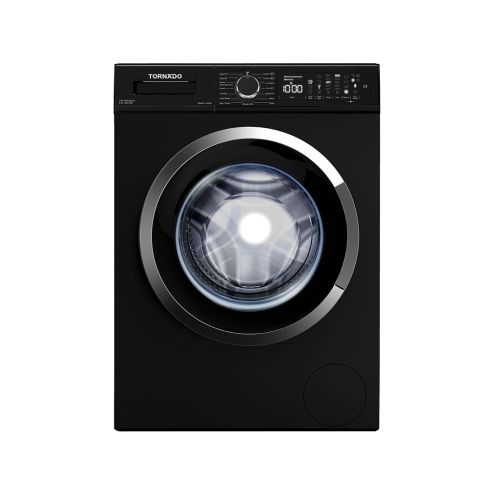 TORNADO Washing Machine Fully Automatic 8 Kg Black TWV-FN812BKOA