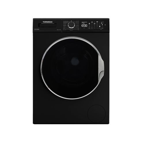 TORNADO Washing Machine 10 Kg - 6 Kg Dryer Black TWV-FN1014BKDA