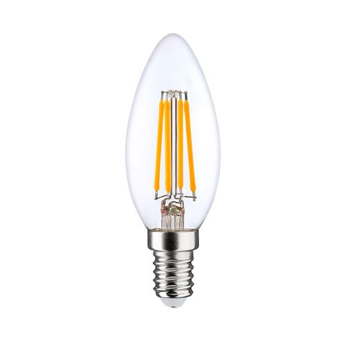 TORNADO Warm Light Filament Candle LED Lamp 4 Watt Yellow Light FC-W04L