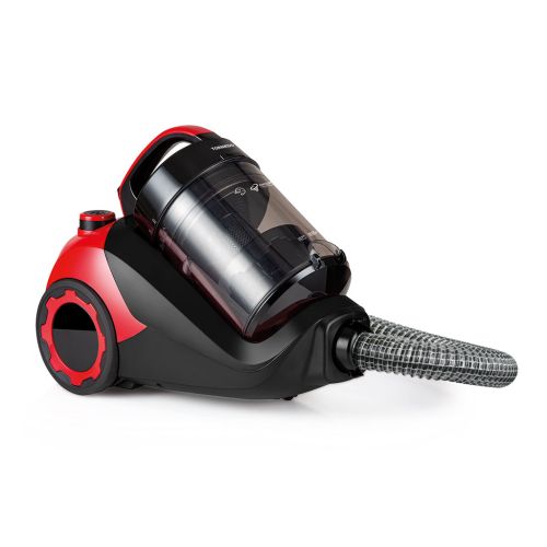TORNADO Vacuum cleaner 1400 watt Hepa filter Red x Black TVC-1400C