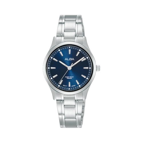 ALBA Ladies' Hand Watch STANDARD Stainless Band, Blue Dial ARX033X1