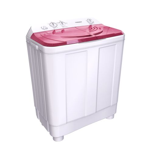 TORNADO Washing Machine Half Auto 7 Kg Pump White x Red TWH-Z07DNEP-W(RD)