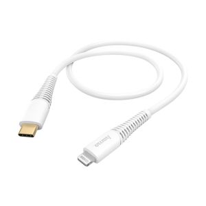 HAMA Fast Charging/Data Cable USB-C - Lightning 1.5m White HAMA183309