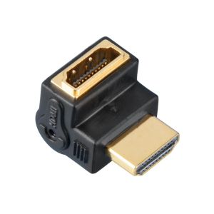 HAMA High Speed HDMI™ Angle Adapter Plug - Socket 90° Black HAMA122232