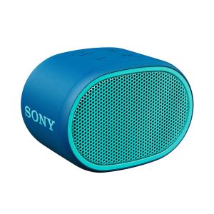 SONY Portable Wireless Bluetooth Speaker, Blue Color, Water Resistant SRS-XB01/LC