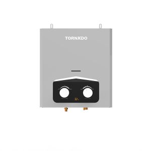 TORNADO Gas Water Heater 6 L No Chimney Natural Gas Silver GH-6SN-S