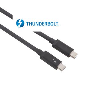 HAMA Thunderbolt™3 Cable USB-C 40 Gbps 5A 100W Ultra-HD 5K 0.5m Black HAMA135708