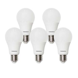 TORNADO Set of 5 Lamps Warm Light Bulb LED 7 Watt Yellow Light BW-W07L/S5