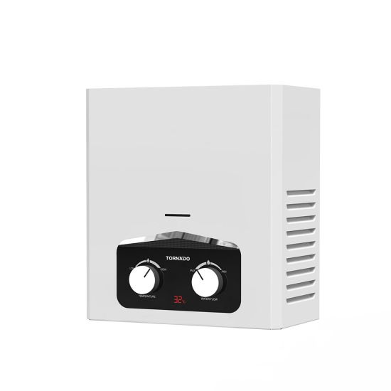 TORNADO Gas Water Heater 6 L Petroleum Gas White GHM-C06CTE-W
